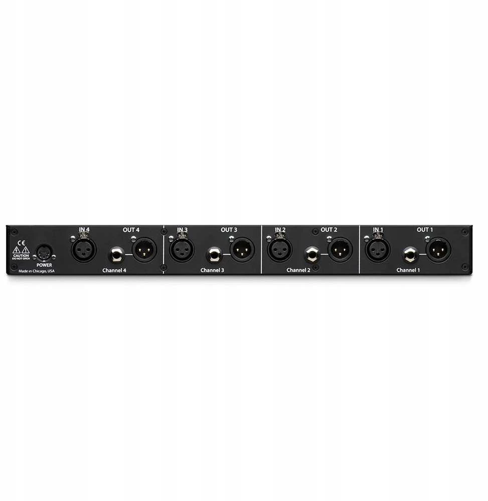 Black Lion Audio „Juodas Lion B12A Quad“ – 4 kanalų mikrofono stiprintuvas