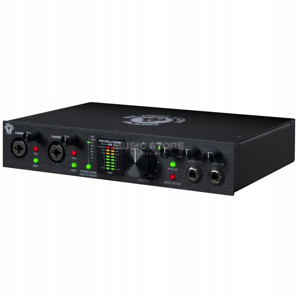Black Lion Audio Juodas Lion Revolution 6x6 - Interfejs Audio USB
