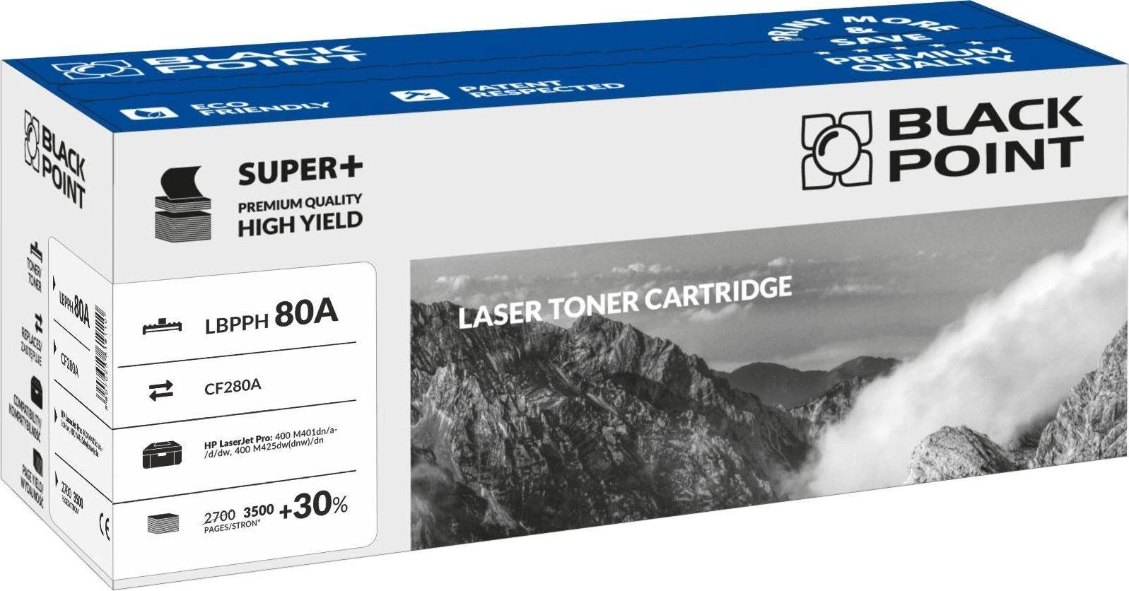 Black Point Juodas Point Toneris Juodas Point LBPPH80A | juodas | 3500 p. | HP CF280A