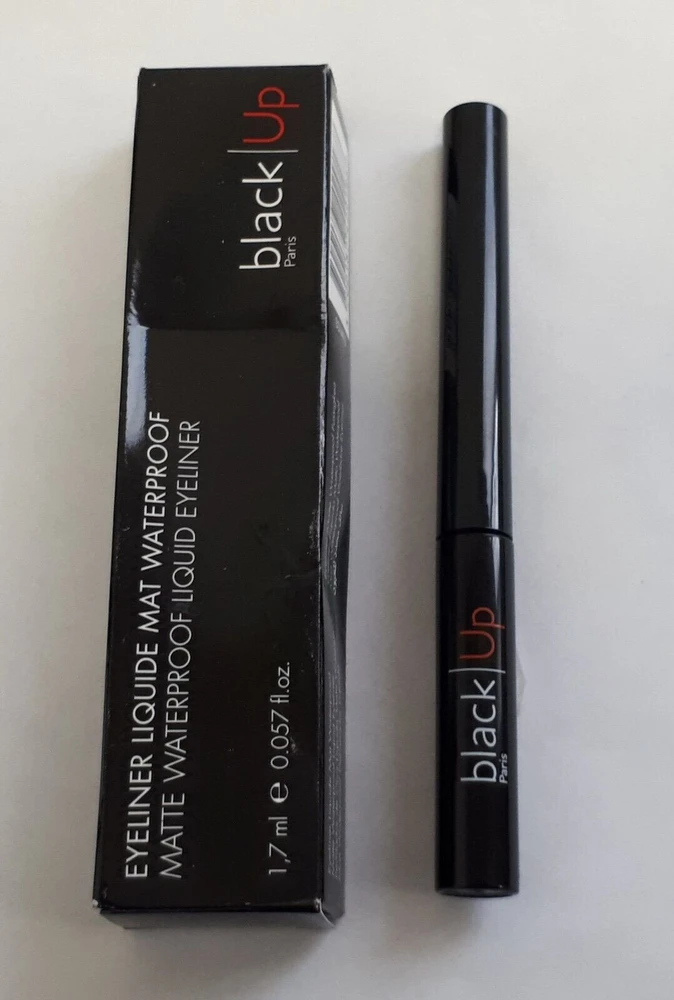 Black Up Juodas Up Juodas Up Juodas Up Atsparus vandeniui Precise Matte Liquid Akių apvadas 03 1.7 ml