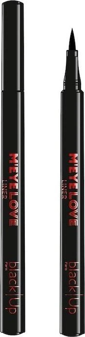 Black Up Juodas Up Juodas Up M’eye Love Atsparus vandeniui Precise Gel Pieštukas Akių apvadas Juodas, 1 g