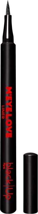 Black Up Juodas Up Juodas Up M’eye Love Atsparus vandeniui Precise Gel Pieštukas Akių apvadas Juodas, 1 g