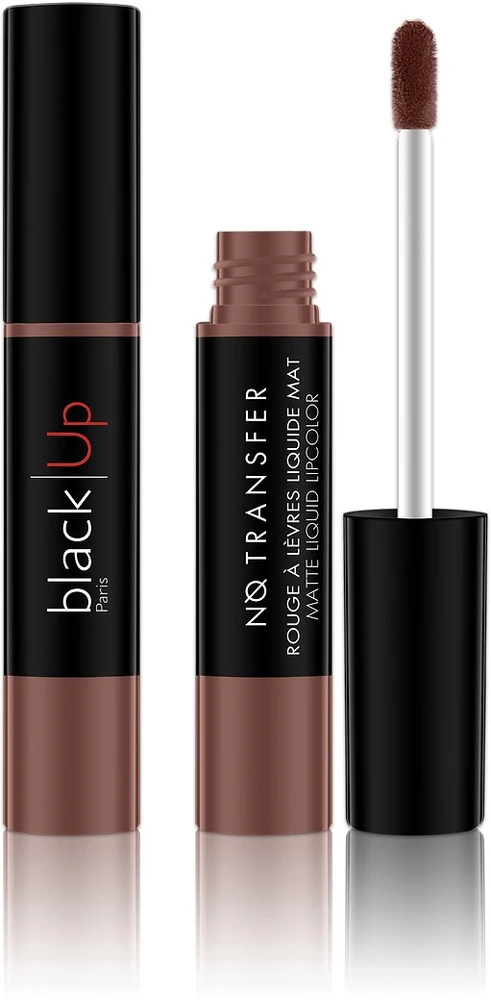 Black Up „Juodas Up Juodas Up Rouge a Levres“ matiniai skysti lūpų dažai, 12, 7 ml