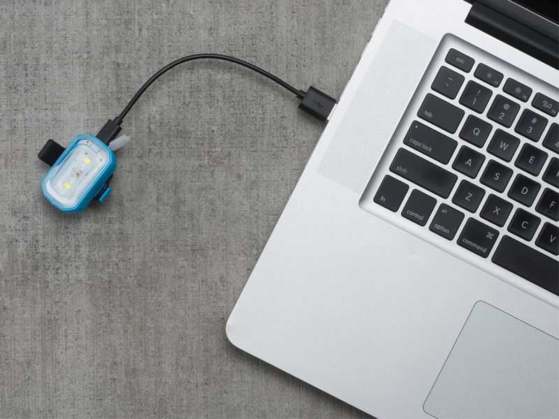 Blackburn Central Blackburn CLICK USB priekinis žibintas 60 liumenų oranžinis (BBN-7074698)