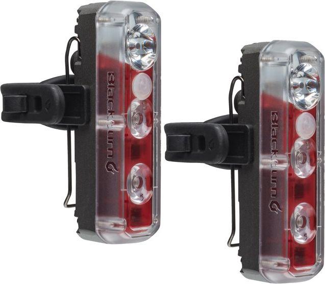 Blackburn Set Lamps 2'FER XL USB priekinė 200 liumenų galinė 40 liumenų juoda 2 vnt.