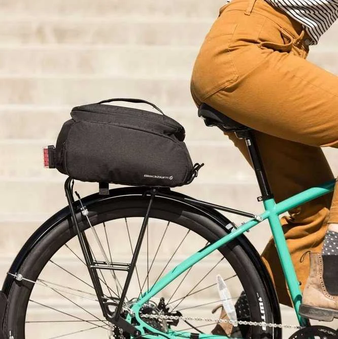 Blackburn Bagažinės rankinė BLACKBURN LOCAL TRUNK BAG juoda, atspari vandeniui, 15L (NEW 2025)