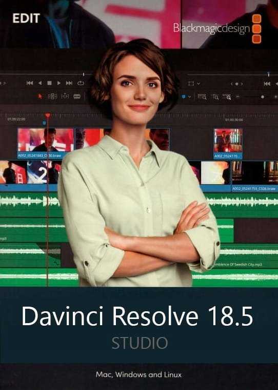 Blackmagic Design DaVinci redaktoriaus klaviatūra su įtraukta. Licencija