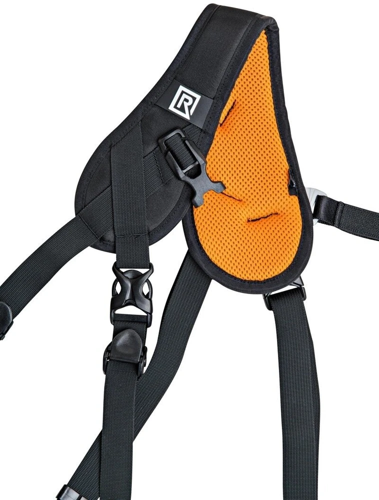 Diržas Kamerai - BlackRapid Hybrid-X Papildomas Patogumas Reguliuojamas Greito Atleidimo Juodas