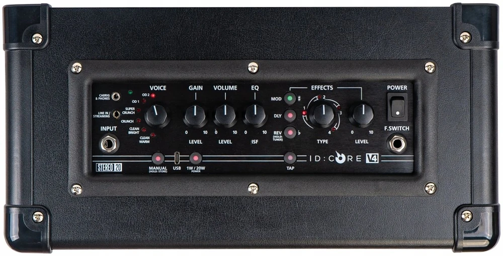 „Blackstar Amplification“ „Blackstar ID:CORE 20 V4“ gitaros stiprintuvas, juodas