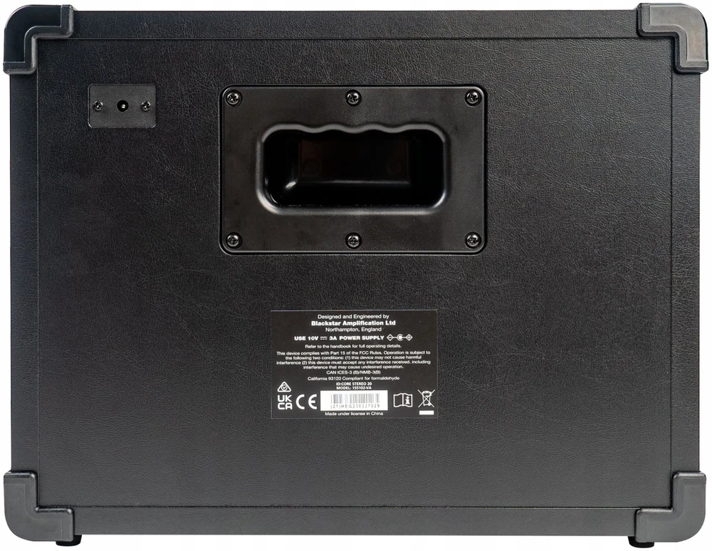 „Blackstar Amplification“ „Blackstar ID:CORE 20 V4“ gitaros stiprintuvas, juodas
