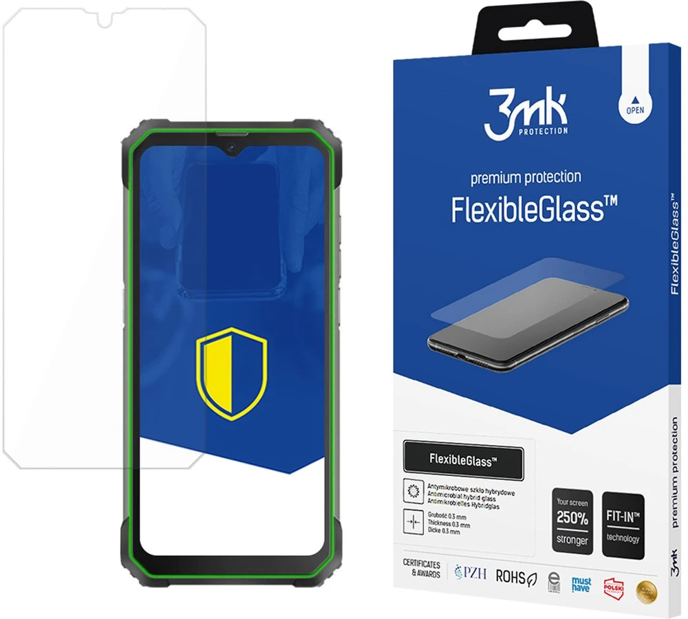 3Mk apsauga „Blackview BL8800 Pro“ – 3mk lankstus stiklas