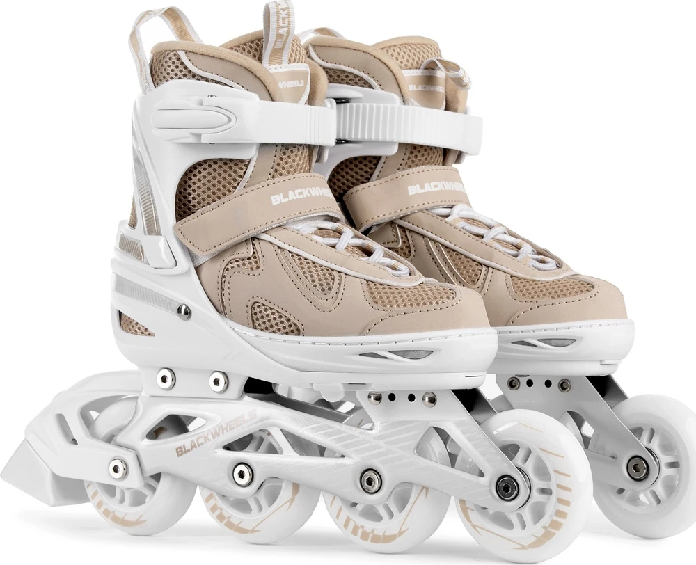 Riedučiai Blackwheels Flex Pro, reguliuojamas L dydis (38-41), smėlio spalvos