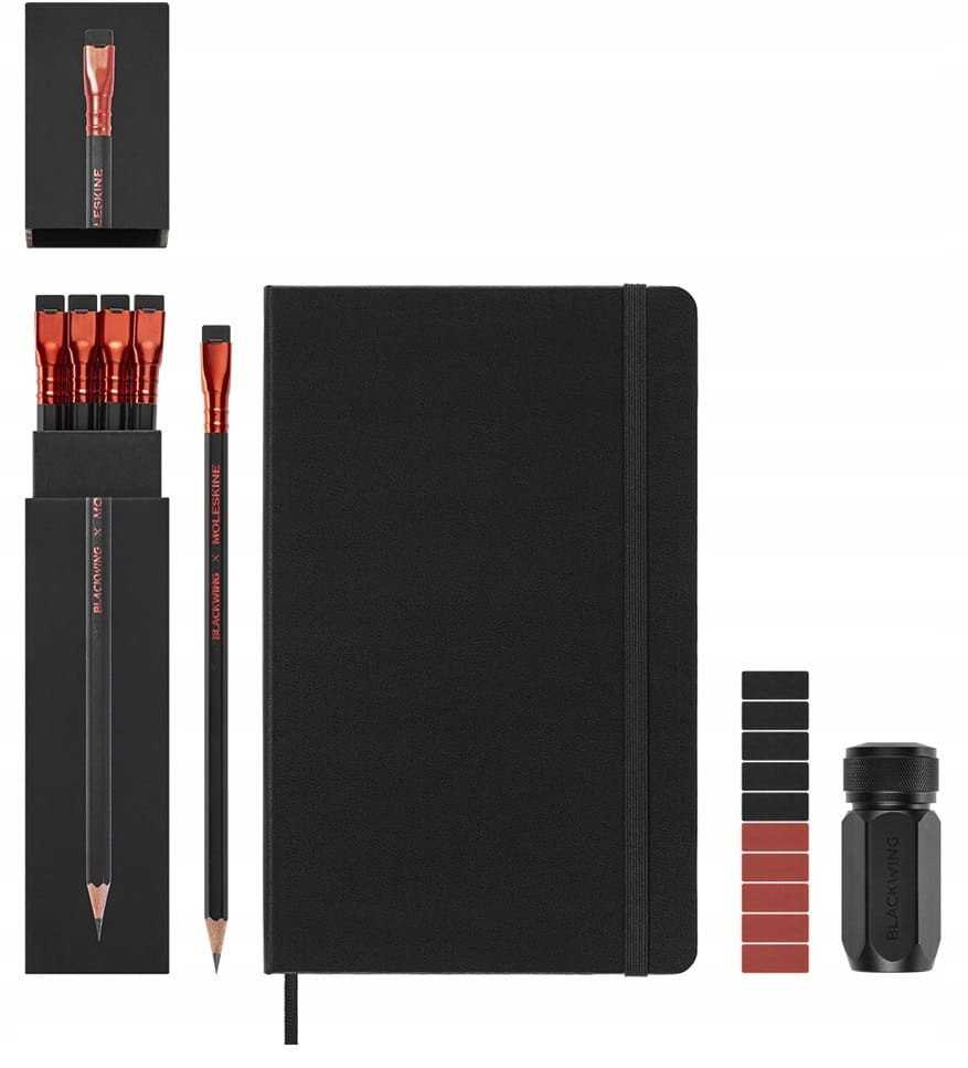 Moleskine Rinkinys kreatywny BLACKWING X MOLESKINE