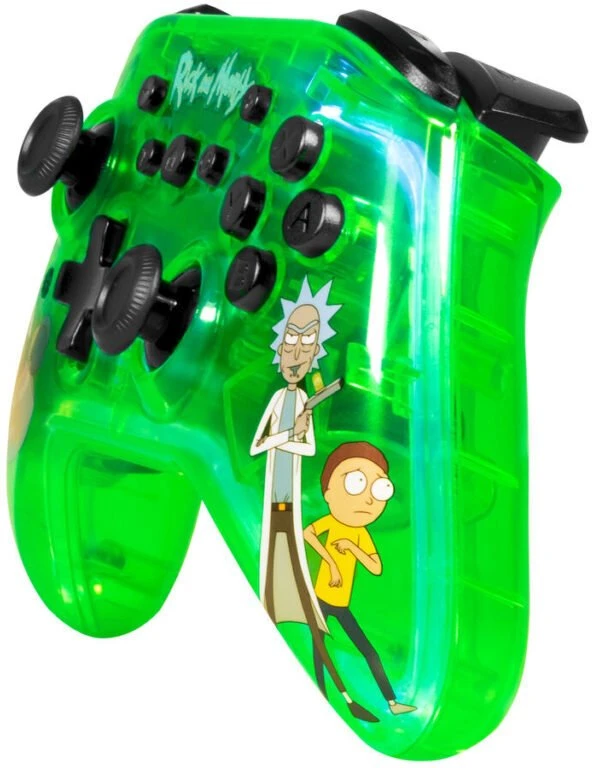 „Blade Controller“ Rick ir Morty žaidimai, skirti „Switch“ konsolei