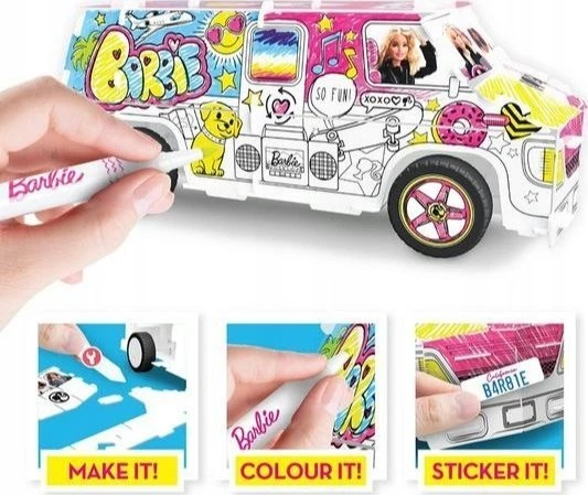 BLADEZ *****BARBIE Maker Kitz pomaluj kampera BTBA-M01Y