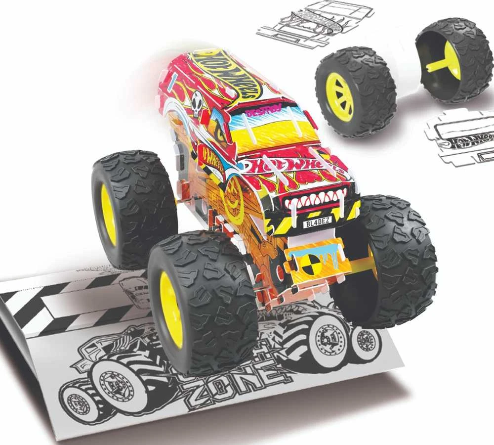 Bladez Monster Trucks Maker Kitz su žymekliais