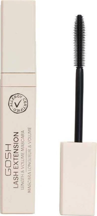 Gosh Lash Extension Blakstienų tušas Juodas, 7 ml