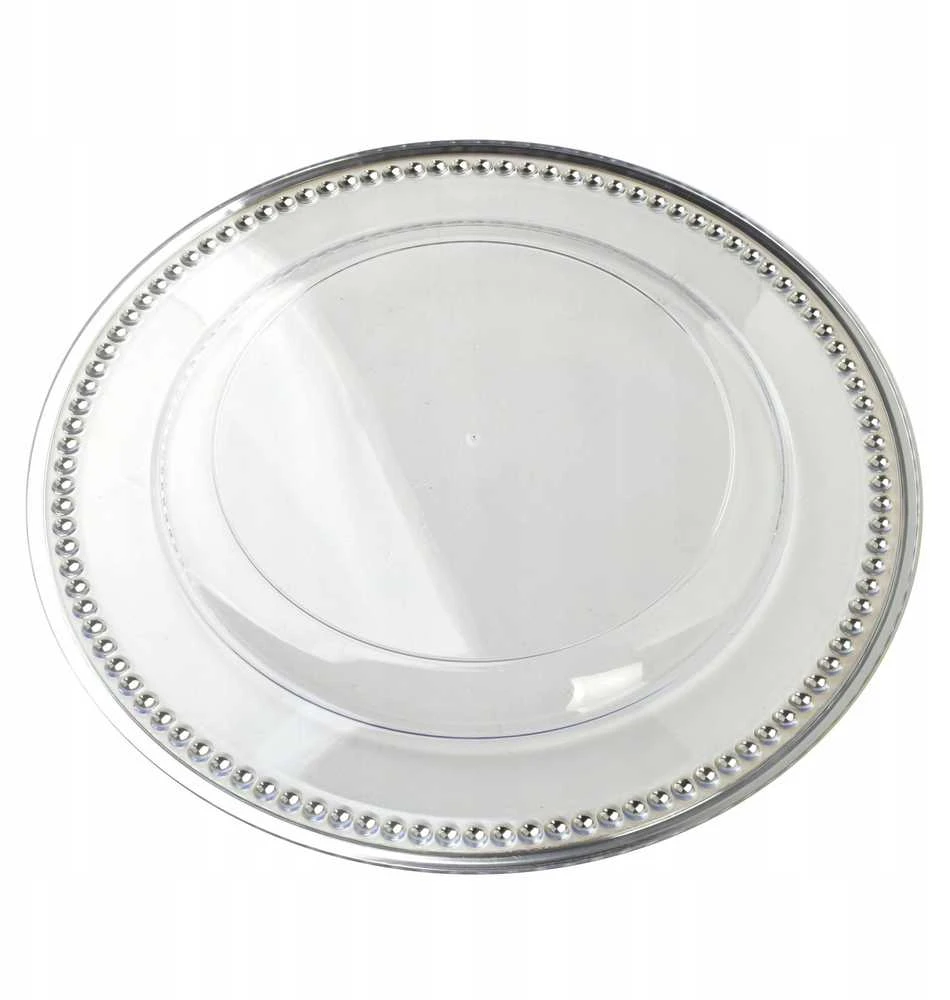 Mondex BLANCHE CLEAR dekoratyvinė padėklas 33x33x1,5 cm