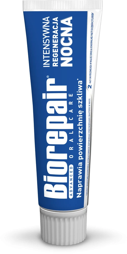 BlanX Biorepair burnos priežiūros dantų pasta naktinė 75ml