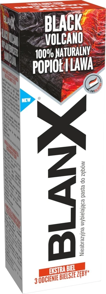 BlanX BLANX PASTA Juodas VOLCANO 75ml