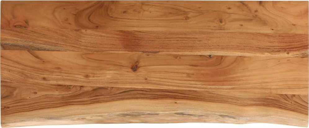 Stalviršis, 100x40x2,5cm, akacijos masyvas, su gyvu kraštu