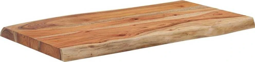 Stalviršis, 70x40x2,5cm, akacijos masyvas, su gyvu kraštu