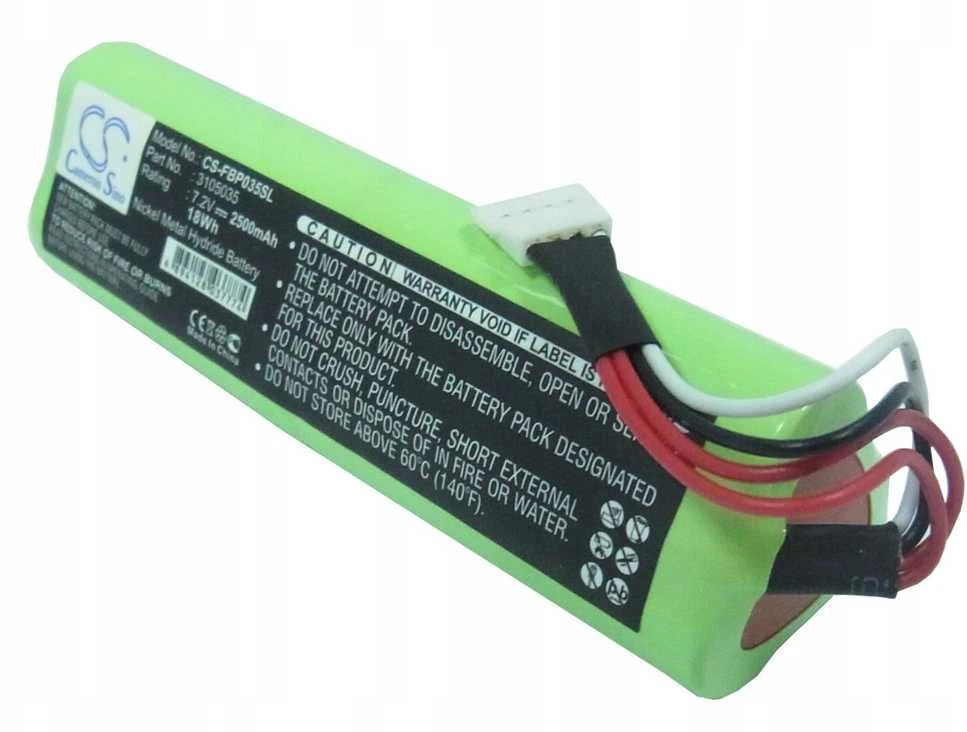 Blaupunkt Cameron Sino Technology Fluke 7,2 V 2500 mAh NiMh akumuliatorius, skirtas Ti-10, Ti-20, Ti-25, 3105035
