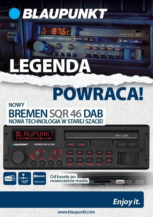Blaupunkt automagnetola BLAUPUNKT Bremen SQR46 DAB