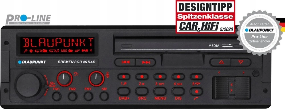 Blaupunkt automagnetola BLAUPUNKT Bremen SQR46 DAB