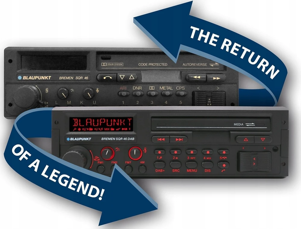 Blaupunkt automagnetola BLAUPUNKT Bremen SQR46 DAB