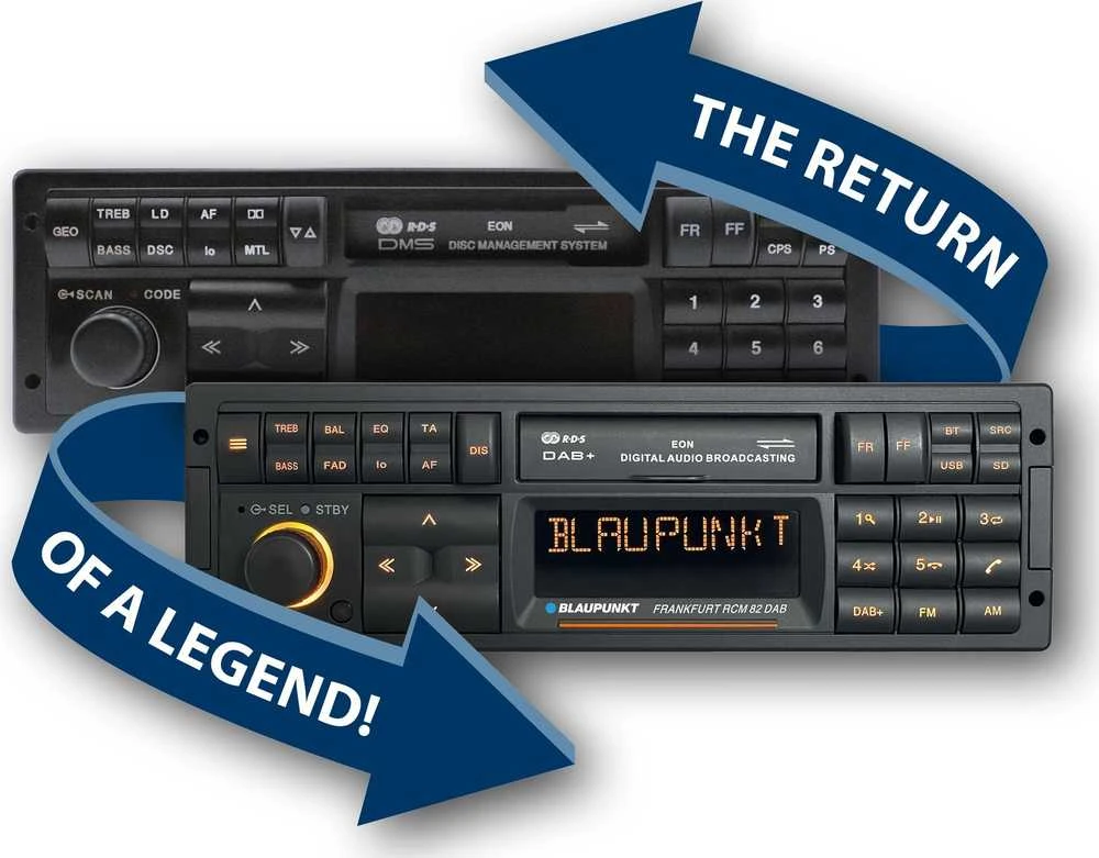 Blaupunkt automagnetola BLAUPUNKT Frankfurt RCM 82 DAB
