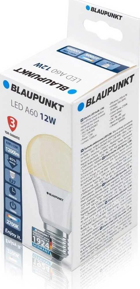 Blaupunkt E27 LED lemputė 12W šiltos spalvos