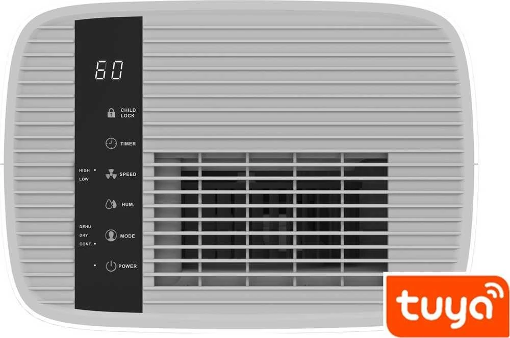 Sausintuvas Blaupunkt ADH601 dehumidifier 2.5 L 48 dB 245 W Baltas