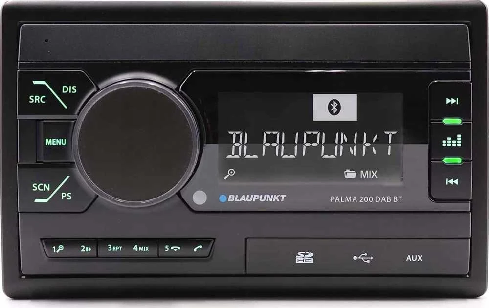 Automagnetola Radio Blaupunkt Palma 200 DAB BT (Mažas montavimo gylis) - 2-DIN multimedija
