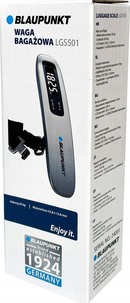 Svarstyklės Blaupunkt LGS501