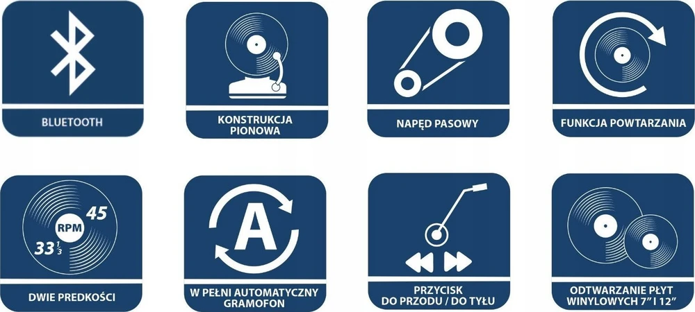 Blaupunkt VT100BK patefonas
