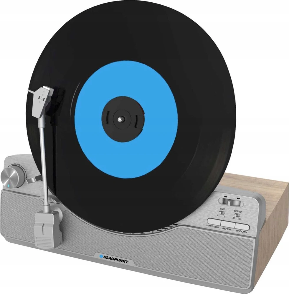 Patefonas Blaupunkt VT100SL su Bluetooth, sidabrinis
