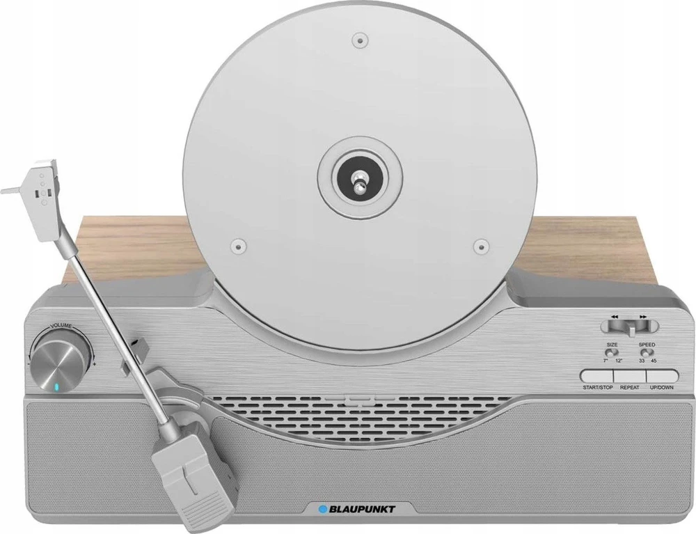 Patefonas Blaupunkt VT100SL su Bluetooth, sidabrinis