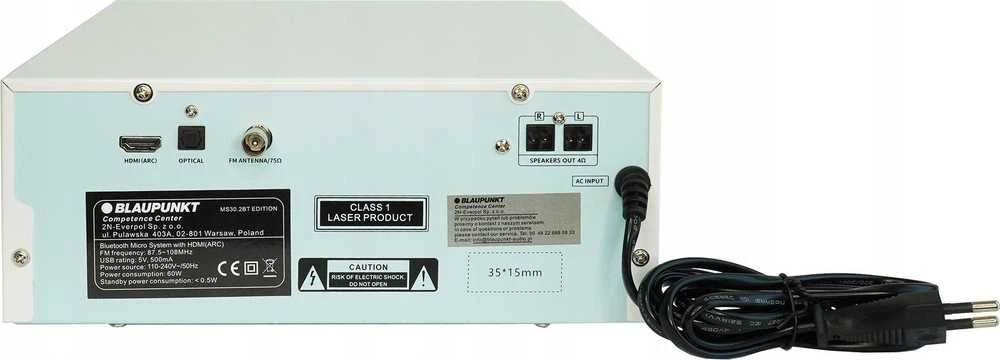 Muzikinis centras Blaupunkt MS30.2BT Edition