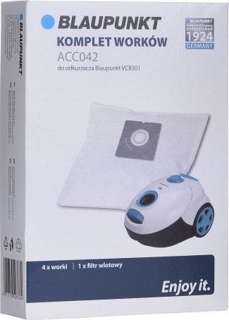 Blaupunkt rinkinys 4 x mikropluošto maišeliai + oro įleidimo filtras VCB301