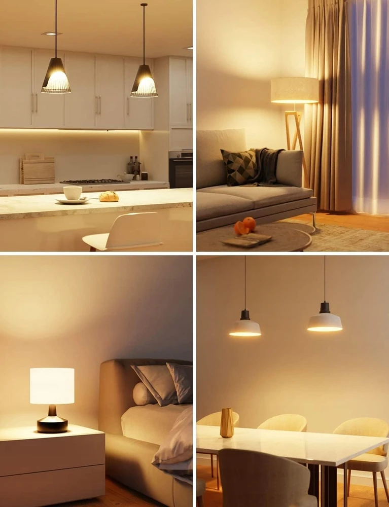 LEPRO 100089-WW-EU-12 LED lemputė, E27, A60, 8,5 W (60 W), 806 lm, 2700 K (šiltai balta), 180°, 12 vnt. rinkinys