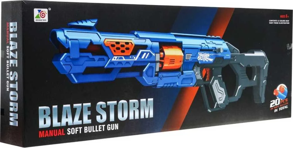 Ramiz Blaze Storm rankinis šautuvas mėlynos spalvos (nuo 8 metų)