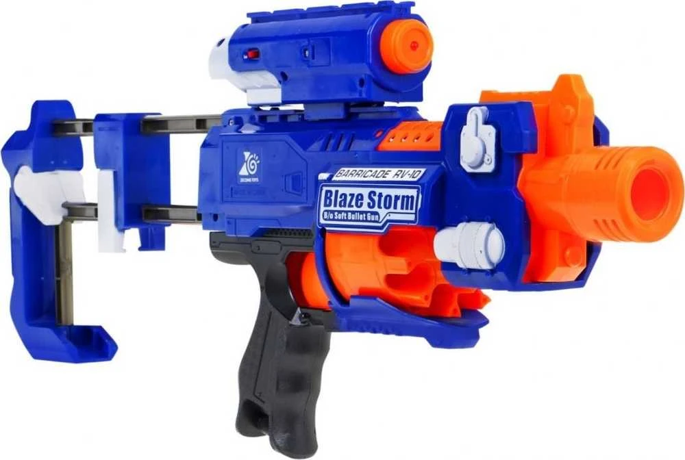 Ramiz Blaze Storm automatinis šautuvas su lazeriniu taikikliu BARRICADE RV-10 lazerinis (nuo 8 metų)