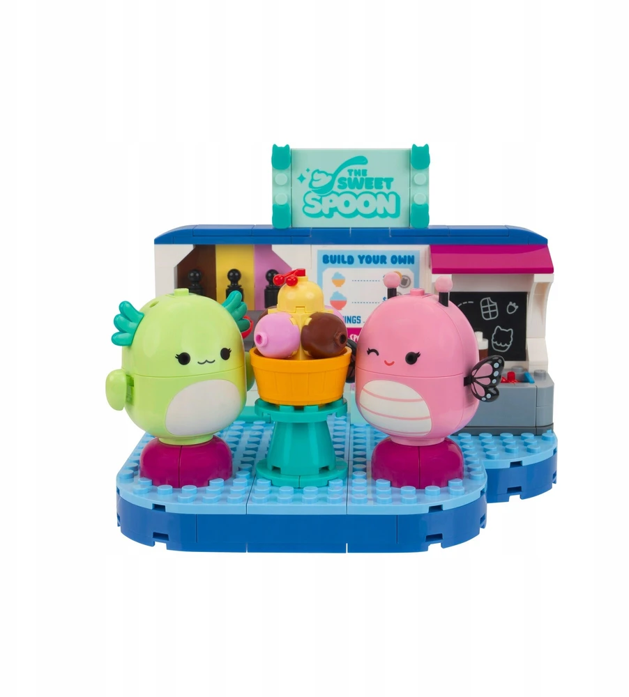 BLDR Squishmallows Medium Froyo Playset