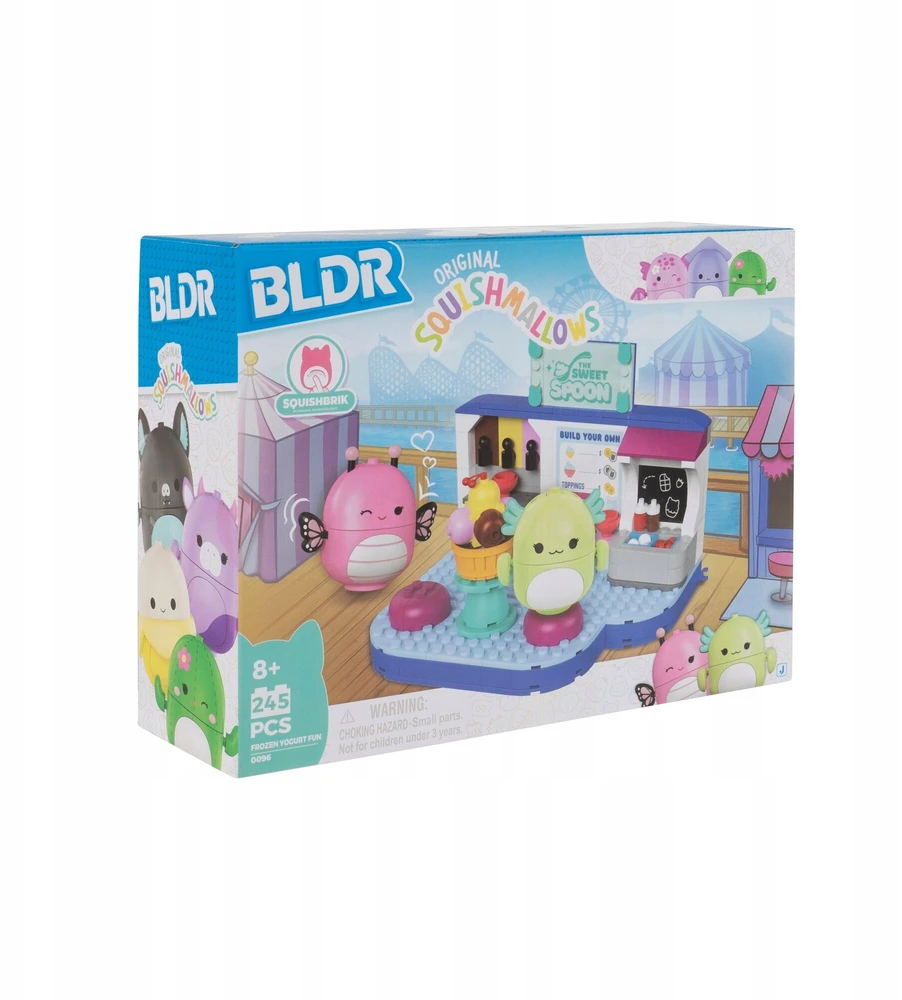 BLDR Squishmallows Medium Froyo Playset