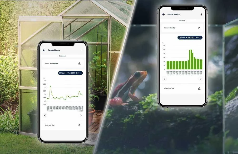BleBox humiditySensor - WiFi temperatūros ir drėgmės jutiklis