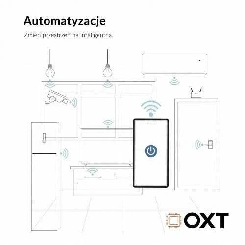 Blebox Tuya – vieno kanalo mini WiFi relė – Android/iOS programa – OXT SWT21P