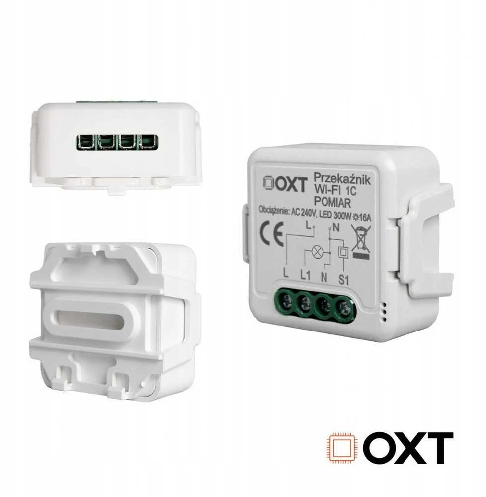 Blebox Tuya – vieno kanalo mini WiFi relė – Android/iOS programa – OXT SWT21P