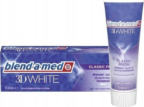 „Blend-a-med 3D“ baltos spalvos, 75 ml