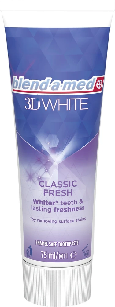 „Blend-a-med 3D“ baltos spalvos, 75 ml
